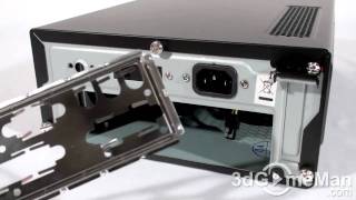 1134  Antec ISK 300150 MiniITX Case Video Review [upl. by Stichter]