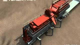 Terex Finlay MP300 Mobile Rinser Animation [upl. by Ytsrik]