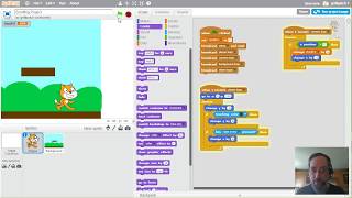 Basic Side Scrolling in Scratch [upl. by Harima]