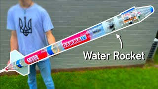 My Largest Water Rocket Yet [upl. by Winnick205]