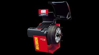 Corghi EM9550 PLUS Laserline Wheel Balancer [upl. by Ialocin]