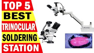 Top 5 Best Trinocular Stereo Microscope In 2023  Trinocular Zoom Stereo Microscope [upl. by Edyth]