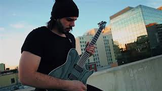 LORNA SHORE  Denounce The Light Guitar Playthrough [upl. by Kenwood]