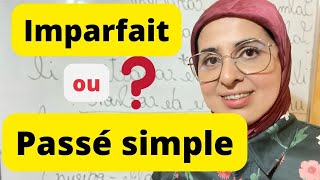 Limparfait ou le passé simple ne faites plus lerreur لا تخطئ بعد اليوم [upl. by Nert]