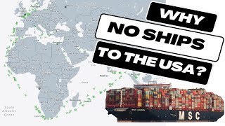 Why are No Ultra Large Container Vessels Sailing to the United States [upl. by Sorrows]