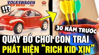 Quay bộ sưu tập ĐỒ CHƠI của con trai dân mạng phát hiện RICH KID chính hiệu  Tin Nhanh 3 Phút [upl. by Ermeena]