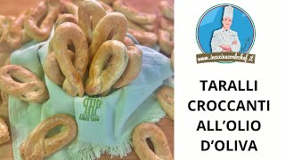 TARALLI CROCCANTI ALLOLIO DOLIVA [upl. by Ahseel]