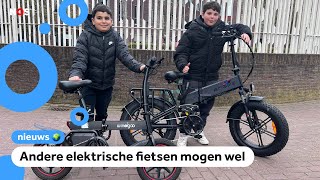 Fatbikes niet welkom bij verkeersexamen op school [upl. by Rugen449]