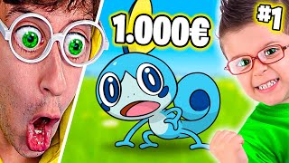 1000€ COMPETICIÓN Pokémon Espada vs Hermano  Episodio 1 [upl. by Nahama711]