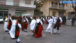 Ausonia Carnevale 2011  Gruppo folk Madonna del Piano  pt2 [upl. by Edak]