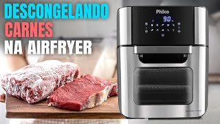 Como Descongelar Carnes na Airfryer cortes [upl. by Tisdale]