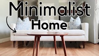 Realistic MINIMALIST Home Tour 🏠 [upl. by Aicyla]