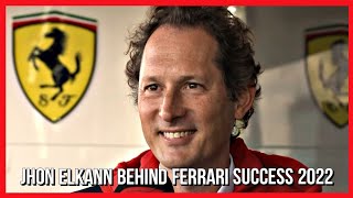 JOHN ELKANN BEHIND FERRARI SUCCESS 2022 [upl. by Dosh]