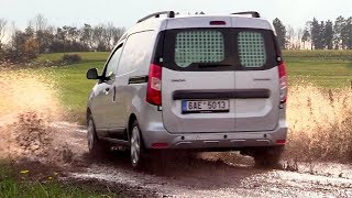 New Dacia Dokker Van 2017 Driving footage  road off road [upl. by Hsiekal95]