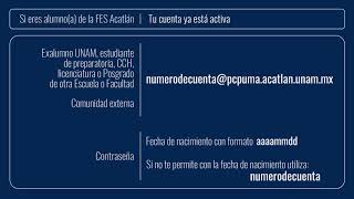 Cursos de idiomas en el CEI Acatlán Activa tu cuenta institucional [upl. by Renckens206]