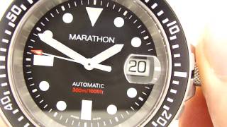 Marathon SAR Watch Review complete unboxing [upl. by Leirol]