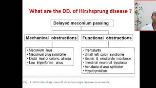 What are the causes of delayed meconium passing DD of hirschsprung disease in neonates ileus plug [upl. by Kovar203]