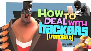 TF2 How to deal with hackers Epic WIN [upl. by Ecydnak]