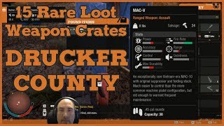 Drucker County ► 15 Rare Weapon Crates ► Weapon Cache ► State of Decay 2 [upl. by Mchail]