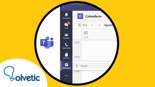 📌📅 Cómo ANCLAR CALENDARIO en TEAMS [upl. by Blane331]