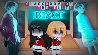 Classroom of the Elite React CLASS D  🇺🇸Gacha Club [upl. by Knick]