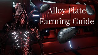 Warframe  Alloy Plate Farming Guide Still Works [upl. by Aldin700]