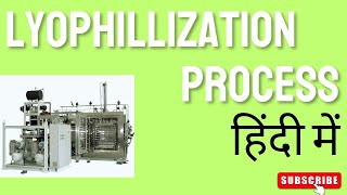 हिंदी में What is Lyophillization steps in LyophillizationKey component of Lyophilizer [upl. by Artenahs]