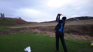 13th dunstanburgh castle golf course ⛳ [upl. by Zweig]