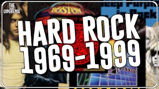 BEST HARD ROCK ALBUM of EACH YEAR 19691999 [upl. by Nyrad761]