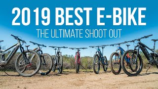 2019 Best Mountain Ebike Shoot Out The Best EMTBs of 2019 [upl. by Aglo908]