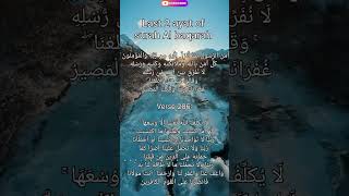 quotPowerful Benefits of Surah AlBaqarahs Last 2 Versesquotvideo last2ayat suraalbaqarah [upl. by Mauve231]