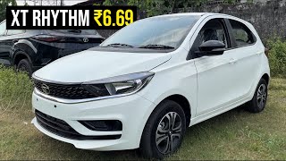 New Tata Tiago XT Rhythm 2023 On Road Price Features Interior and Exterior Review [upl. by Ariait]