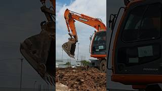 máy xúc Doosan Dx140 đang làm việc excavator tomtepTVexcavator [upl. by Swen7]