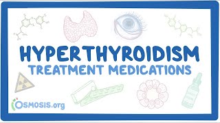 Hyperthyroidism treatment medications pharmacology [upl. by Ziladnerb647]