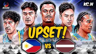 TIM CONE GILAS ERA BIG UPSET  Gilas vs Latvia Highlights  FIBA OQT 2024 [upl. by Hayouqes]