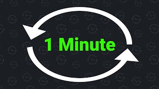 1 Minute Interval Timer [upl. by Eustace88]