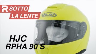 HJC RPHA 90 S  prova  sotto la lente il casco modulare premium di HJC [upl. by Ennobe772]