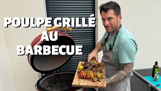 RECETTE DE NORBERT  POULPE GRILLÉ AU BARBECUE [upl. by Placido837]