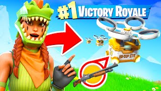 The DRONE LOOT ONLY CHALLENGE in Fortnite [upl. by Reeba]