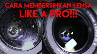 Cara Membersihkan Lensa Like A Pro  Review Lenspen Elite [upl. by Anirrok]