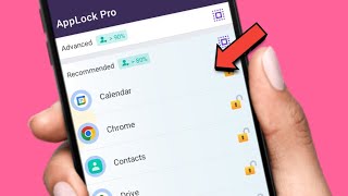 Use AppLock Pro function to lock apps to Protect privacy with password pattern fingerprint applock [upl. by Einot758]