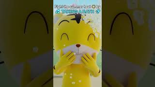 🛁🫧BATH TIME🧼🚿 Step by step with Shimajiro 💦 shimajiro shorts toddlers singalong songsforkids [upl. by Morgen884]