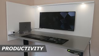 Dieses SETUP ist perfekt für PRODUCTIVITY Schreibtisch selbst bauen [upl. by Irahs752]