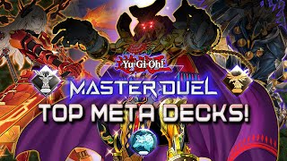 Top 10 META Decks In YuGiOh Master Duel Play This To Win [upl. by Lennor473]