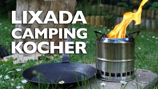 Bester Campingkocher Outdoor Holzofen Holzvergaser  Lixada [upl. by Adas]