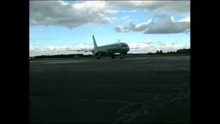 Boeing 757200 arrival in New Zealand for RNZAF 2003 [upl. by Ursal]