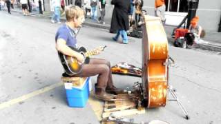 Best New Orleans street musician Ive seen [upl. by Nahtnaoj]