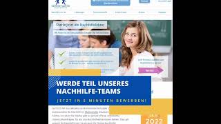 Nachhilfelehrer werden amp Online Nachhilfe geben [upl. by Leba]