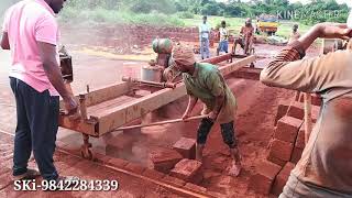 LATERITE terite Stone cutting machine [upl. by Ynnavoj570]