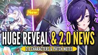 WHAT THE Black Swan amp Acheron REVEALED  20 Penacony PATCH NOTES Preview [upl. by Ilesara142]